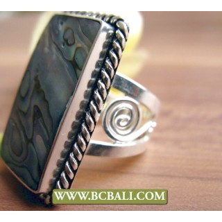 Finger Rings Alpaka Silver Bali